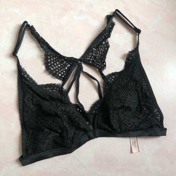 Victoria's Secret Other - Victoria’s Secret Black front clip Bralette